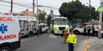 Muere mujer al ser atropellada por camión del transporte público en la Ciudad de México