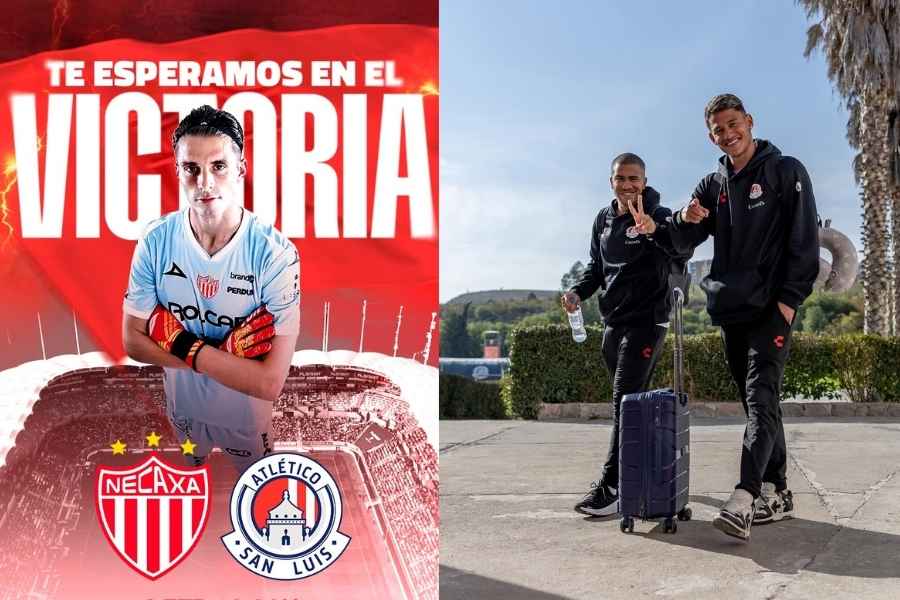 Necaxa vs San Luis a qué hora juega