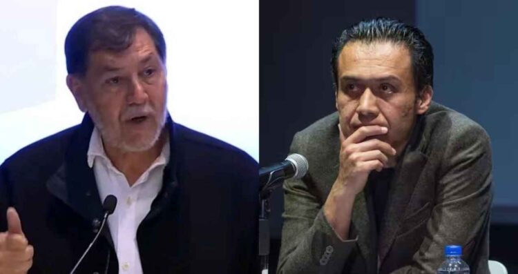 Noroña acusa mal manejo en las salidas de Marx Arriaga y Adán Augusto