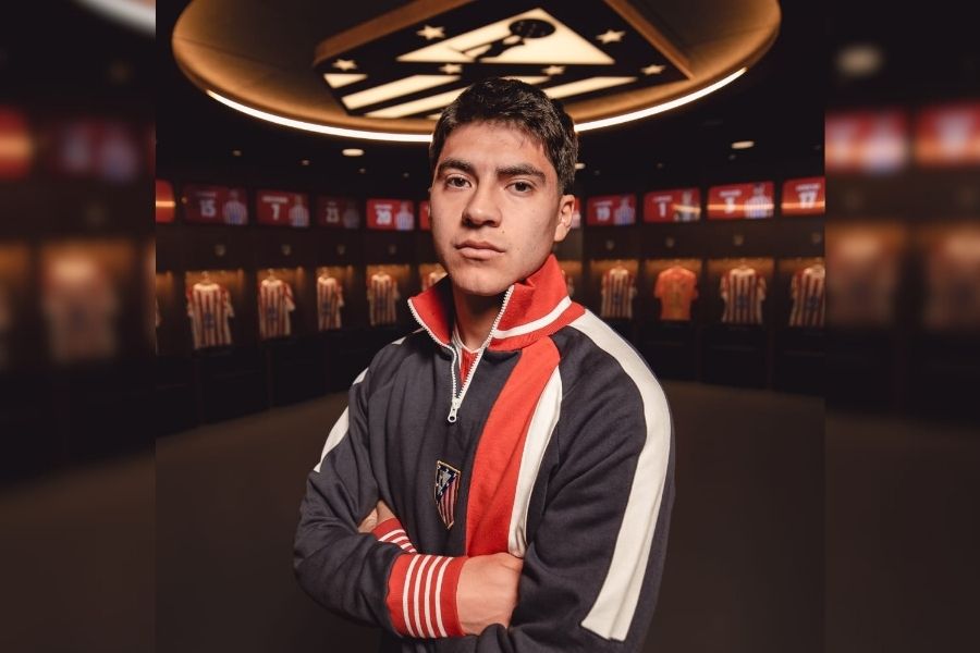 Obed Vargas Atlético debut