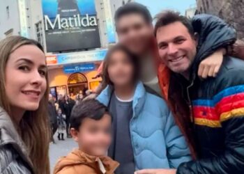 Odalys Ramírez y Pato Borghetti disfrutan luna de miel en familia