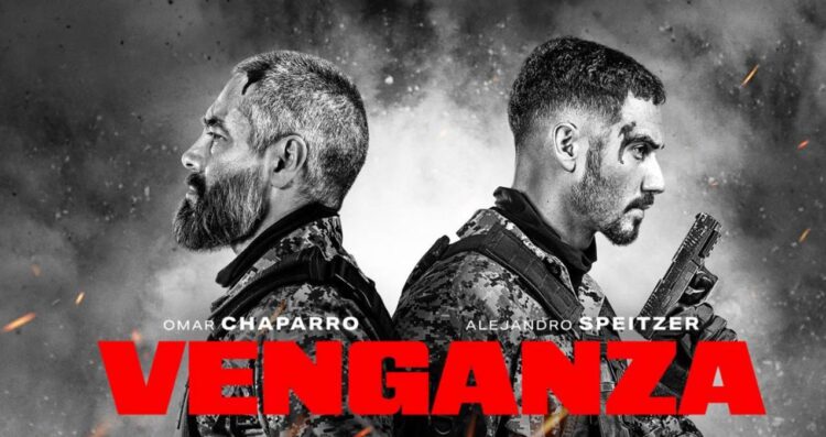 Omar Chaparro cumple su sueño en el cine de acción con Venganza
