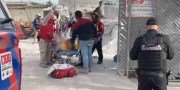Pelea entre albañiles deja un herido en una construcción del Centro de Monterrey, NL