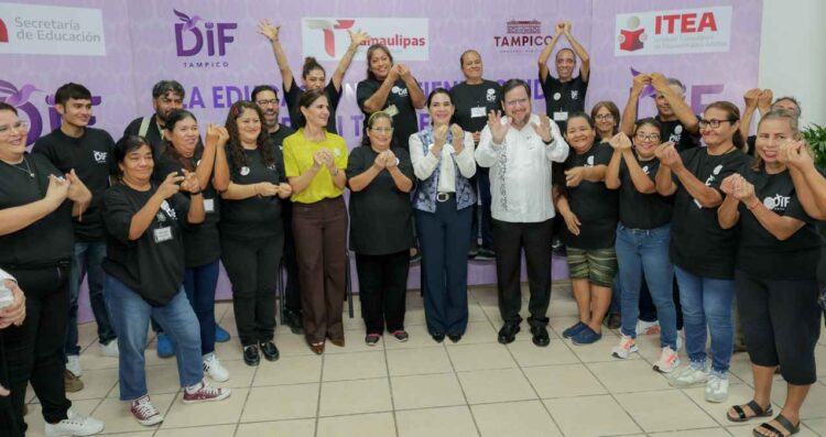 Programa alfabetización en Tamaulipas