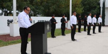 Recibe Guardia Estatal primer escalón de adiestramiento en protección a funcionarios en Ciudad Victoria, Tamaulipas