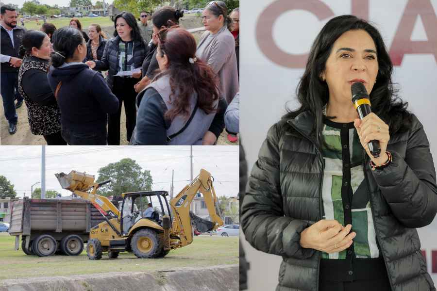 Refuerza Mónica Villarreal gobierno cercano con audiencia pública en la Colonia Borreguera de Tampico, Tamaulipas