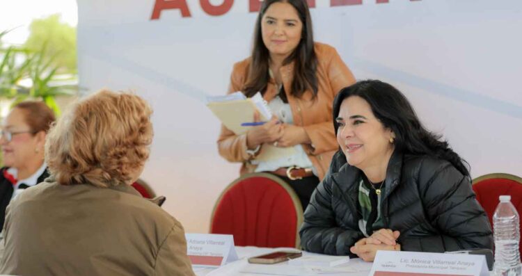 Refuerza Mónica Villarreal gobierno cercano con audiencia pública en la Colonia Borreguera de Tampico, Tamaulipas