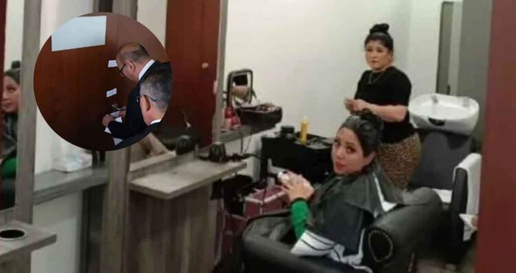 Retiran sellos a estética del Senado de la República, pero sigue cerrada bajo llave