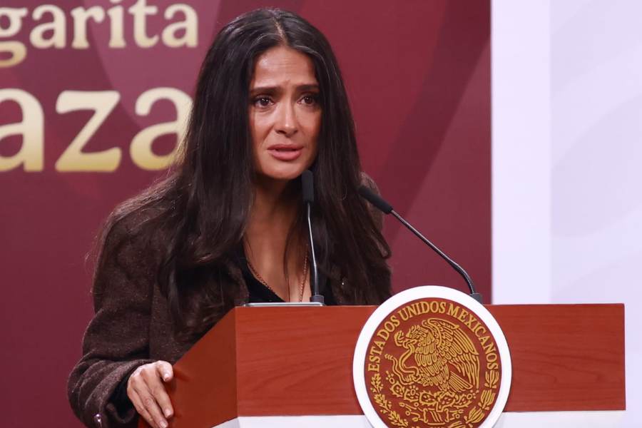 Salma Hayek dialoga con Claudia Sheinbaum sobre impulso al cine mexicano