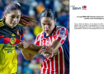 Se pospone el Clásico Nacional Femenil entre Chivas y América por violencia en México
