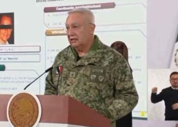 Secretario de la Defensa Nacional, Ricardo Trevilla, envía condolencias a las familias de los integrantes de la Guardia Nacional que fallecieron