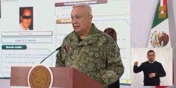 Secretario de la Defensa Nacional, Ricardo Trevilla, envía condolencias a las familias de los integrantes de la Guardia Nacional que fallecieron