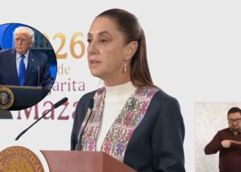 Sheinbaum confirma que sostuvo llamada con Trump sobre la seguridad en México