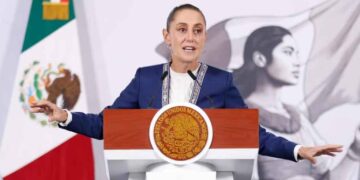 Sheinbaum exige frenar el tráfico de armas de Estados Unidos hacia México por impacto en la violencia