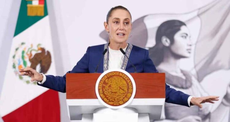 Sheinbaum exige frenar el tráfico de armas de Estados Unidos hacia México por impacto en la violencia