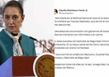 Sheinbaum operativo en Jalisco