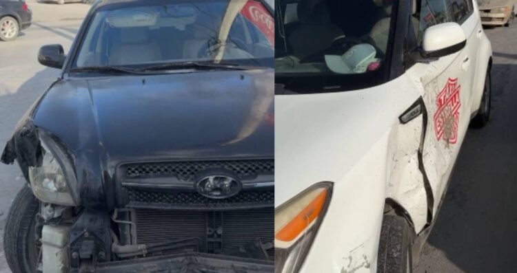 Taxi deja a conductora hospitalizada en Matamoros, Tamaulipas