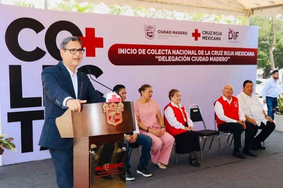 Tec Madero se suma a la Colecta 2026 de la Cruz Roja en Ciudad Madero, Tamaulipas