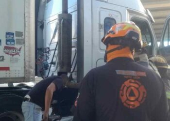 Transporte incendió Apodaca