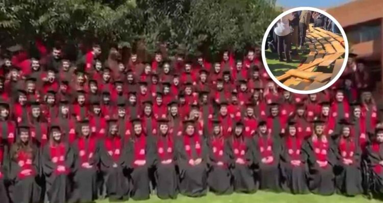 Universidad Iberoamericana desplome de tarima