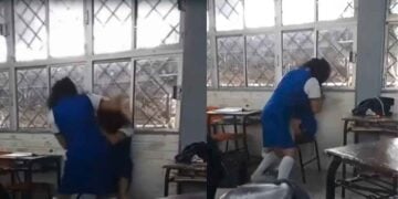 peleas estudiantes secundarias Madero