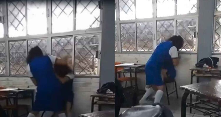 peleas estudiantes secundarias Madero