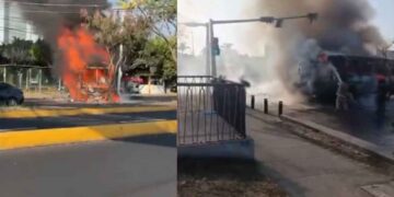 VIDEOS: Activan código rojo en Jalisco tras quema de vehículos y bloqueos