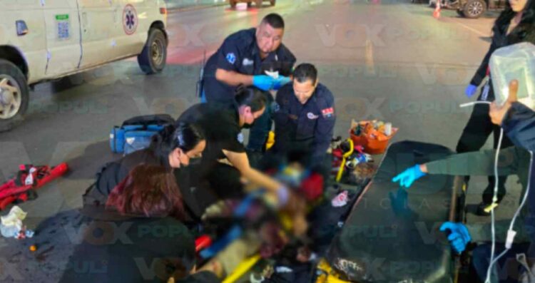 Vendedor atropellado en Matamoros