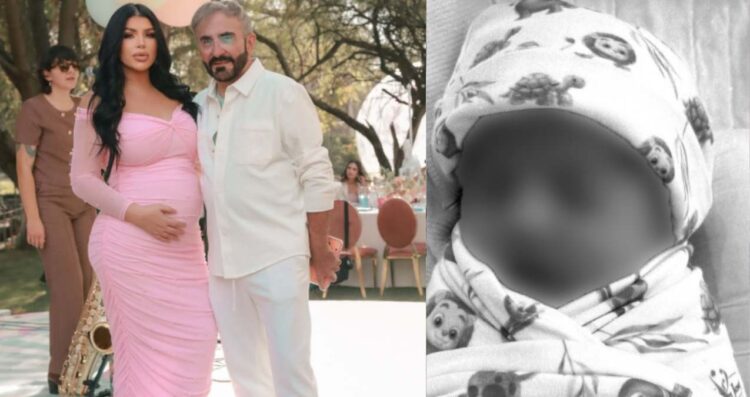 Vicente Fernández Jr. celebra la llegada de su hija Isabella