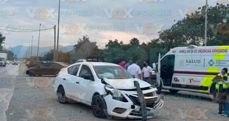 accidente en avenida de Victoria
