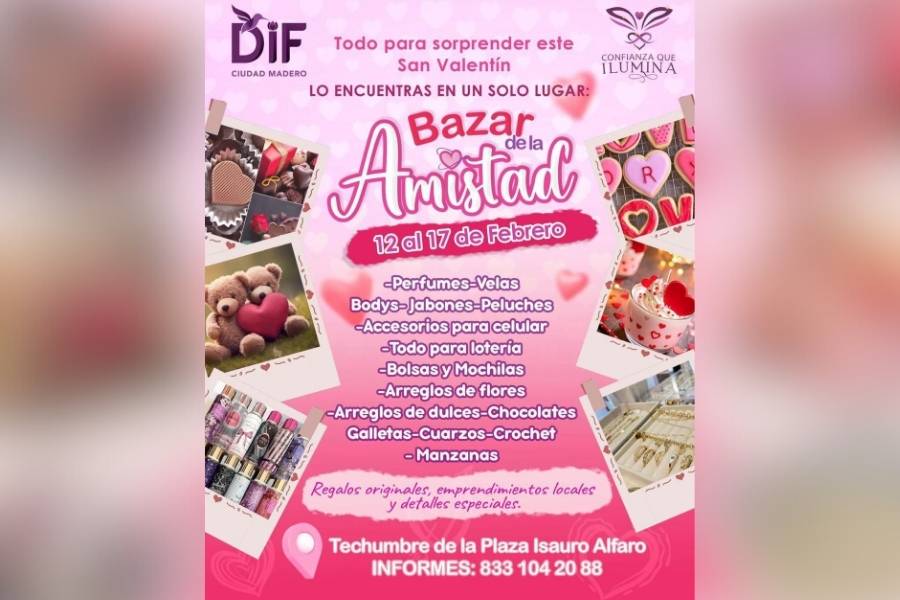 bazar de la Amistad en Ciudad Madero