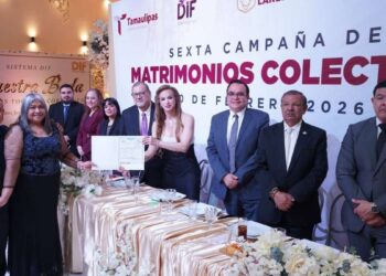 bodas colectivas en Nuevo Laredo 2026