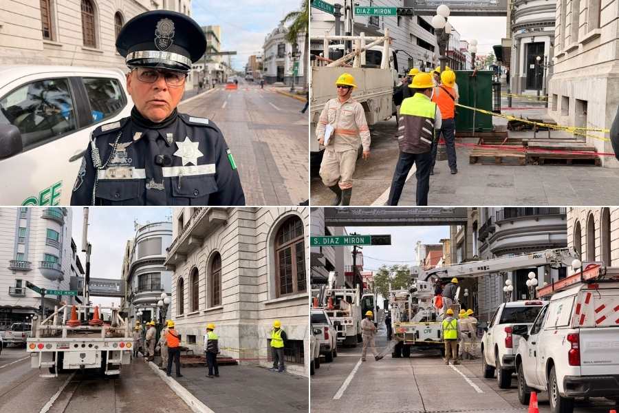 CFE suspende luz Tampico