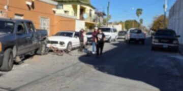 _choque múltiple en Nuevo Laredo