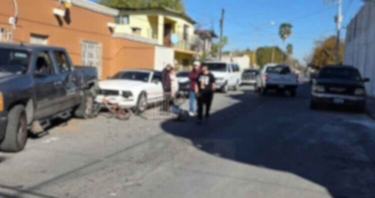 _choque múltiple en Nuevo Laredo