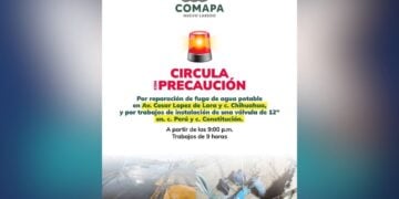 corte de agua Nuevo Laredo febrero