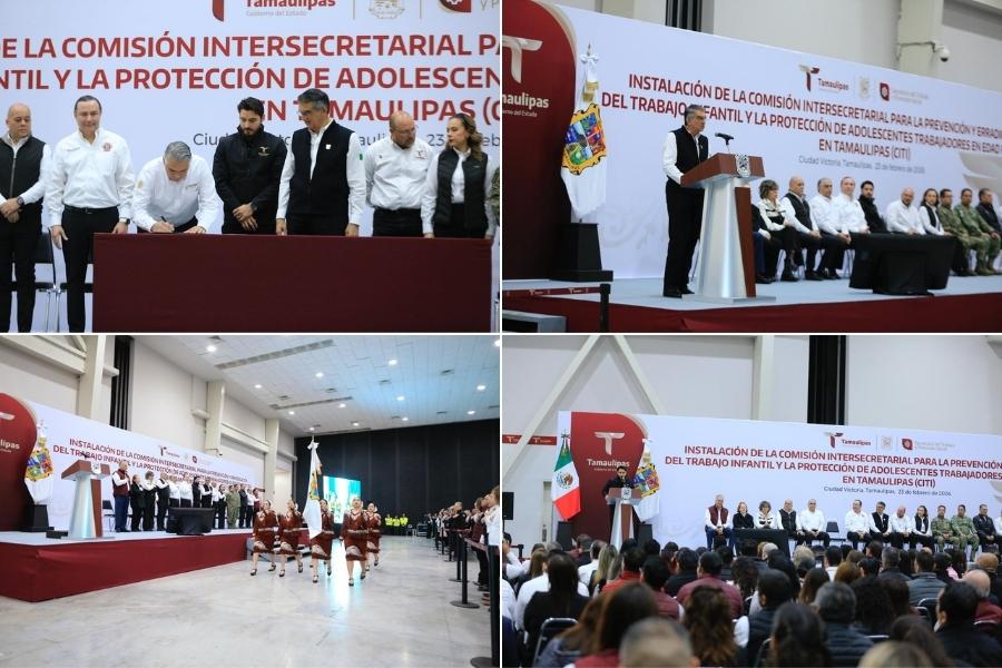 erradicar el trabajo infantil en Tamaulipas