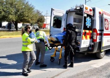 Guardia Estatal ayuda en parto en Victoria