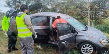 heridas accidente Madero