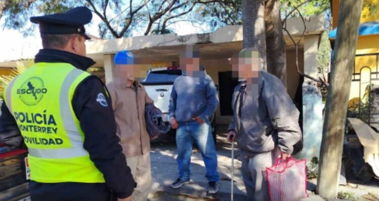 hombre extraviado en Monterrey