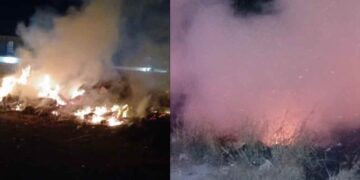 _incendio baldío en Matamoros
