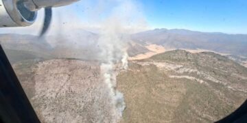 incendio forestal sierra Miquihuana
