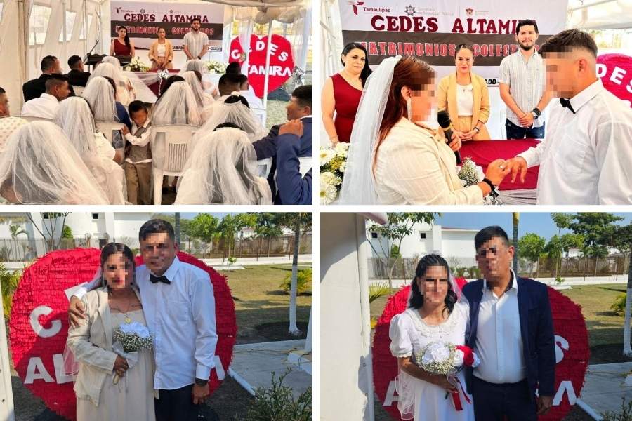 matrimonios colectivos CEDES Altamira