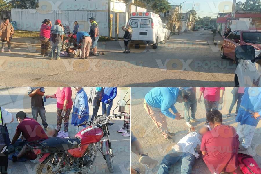 motociclista hospitalizado choque Altamira