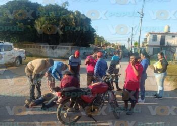 motociclista hospitalizado choque Altamira