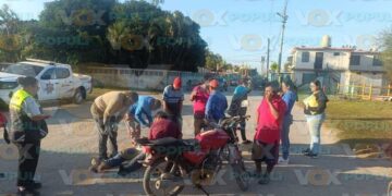 motociclista hospitalizado choque Altamira