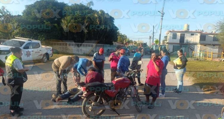 motociclista hospitalizado choque Altamira