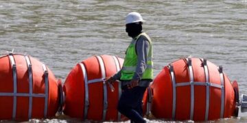 muro flotante río Bravo 2026