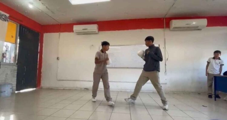 peleas en secundaria de Madero Tamaulipas