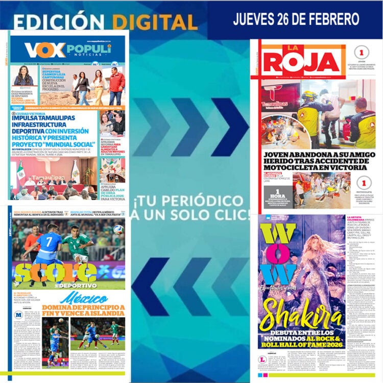 JUEVES 26 MIÉRCOLES